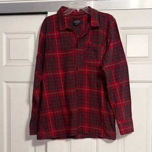 PENDLETON Red Plaid Flannel Button Down